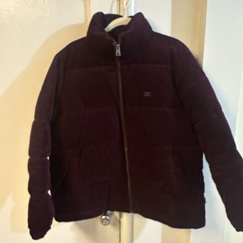 Dark maroon Puffer Jacket